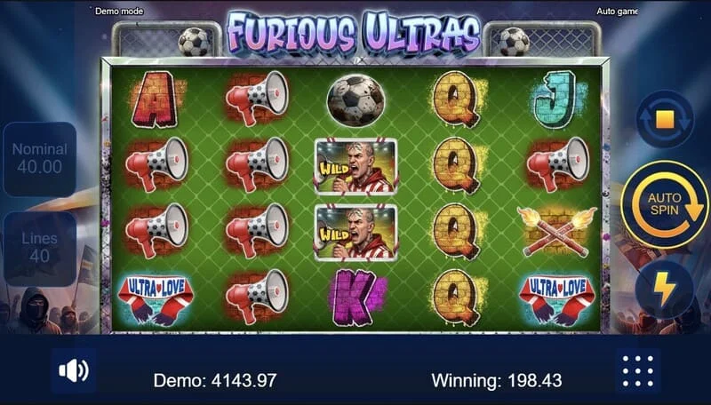 Furious Ultras - isplatne linije na valjcima